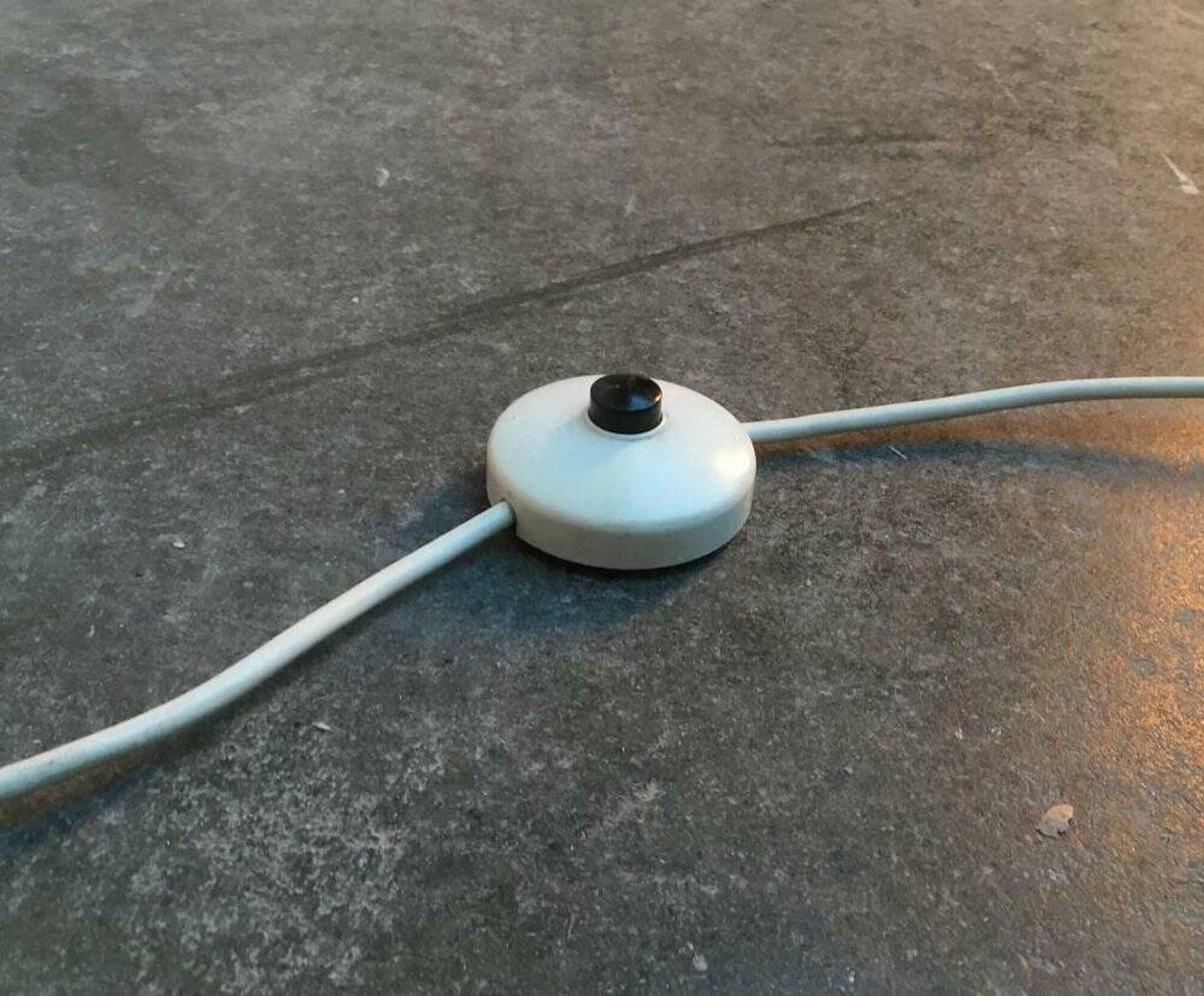 Mid-century German space age floor lamp by Hustadt Leuchten, 1960s.