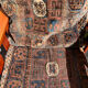 2 Armchairs with 2 Persian cushions