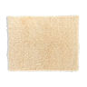 Tapis de laine mérinos pure hirsute fait à la main 166 x 191 cm