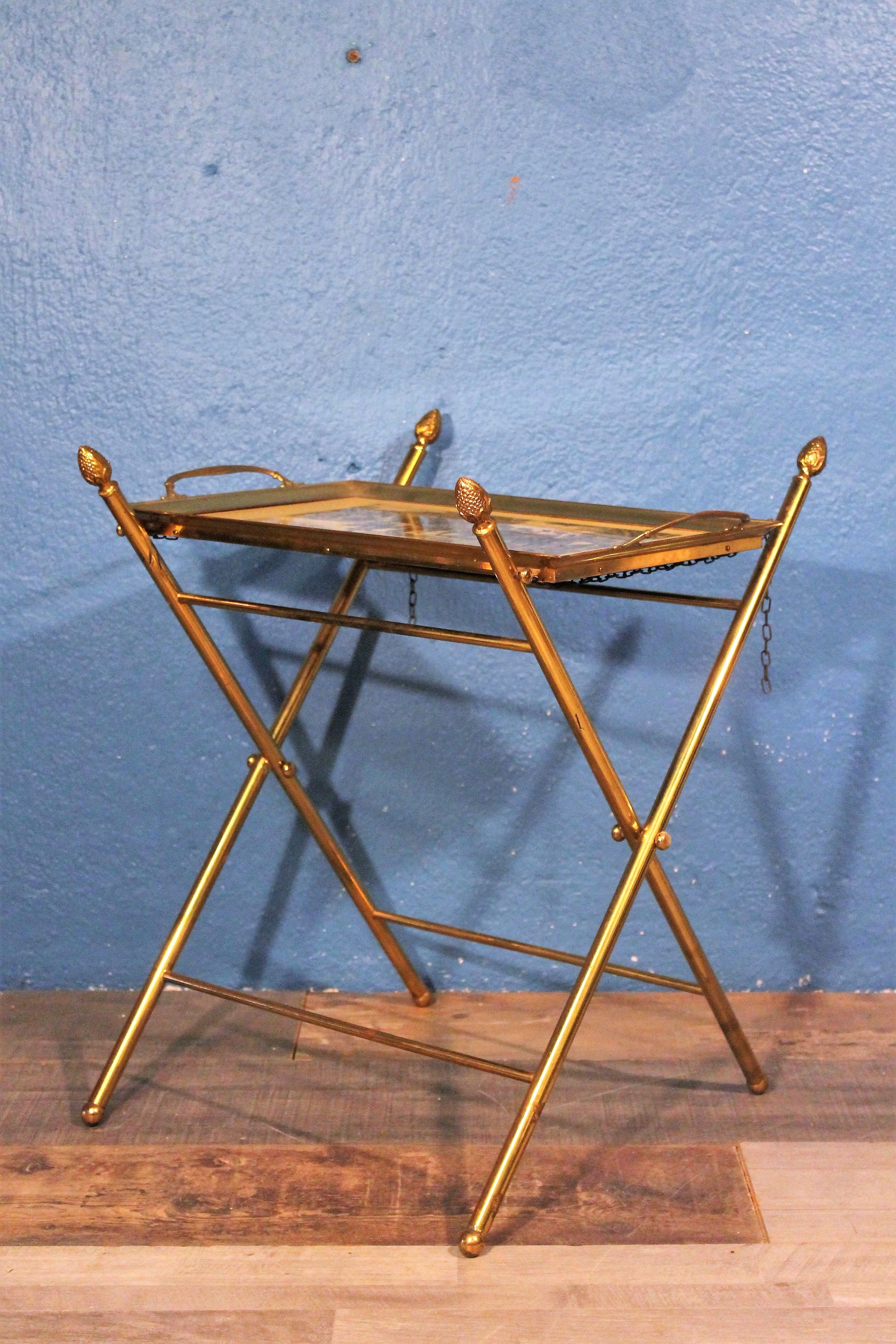 Shelf / End table "tray" 1950s