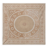 Tapis noué à la main, tapis turc vintage 155x155 cm