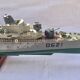 Model of boat surcouf wing escort