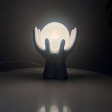 Ceramic hand lamp