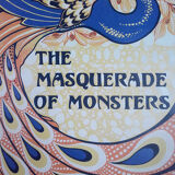 Reproduction of an art nouveau poster (1903) made by hand