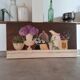 Oil painting on canvas flower and pot 100 x 50 cm