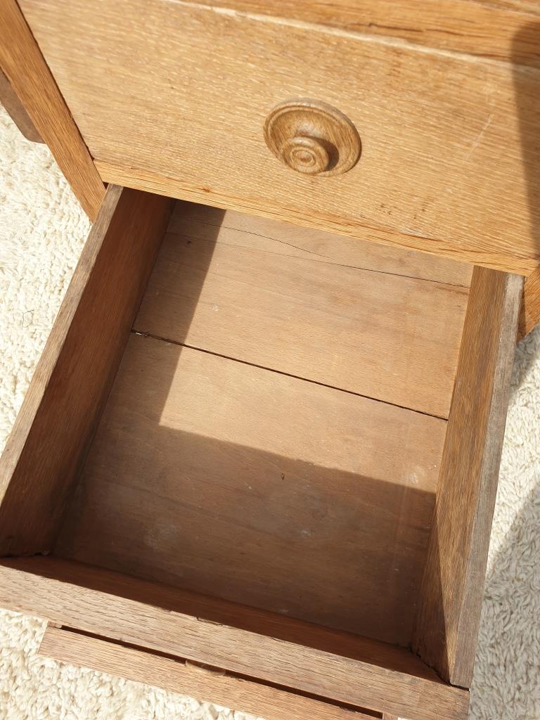 Comptoir bureau XIXe chêne massif meuble de métier