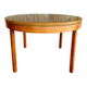 Extendable dining table in teak, butterfly extension by Van Pelt circa 1960.