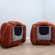Pair of vintage armchairs by Adriano Piazzesi 1970s