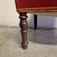 Chaise dite chauffeuse d'époque Napoléon III en bois mouluré sculpté