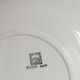 Ceramic round serving dish of the Salins 50s, service "Golf-Juan"