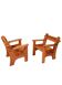 David Rosèn, paire de fauteuils Berga pour Nordiska Kompaniet, 1944.