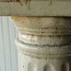 White column in glazed earth