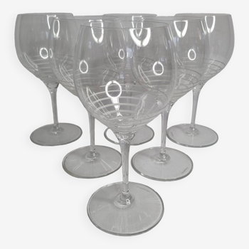 Villeroy and Boch crystal wine glasses, 23 cm