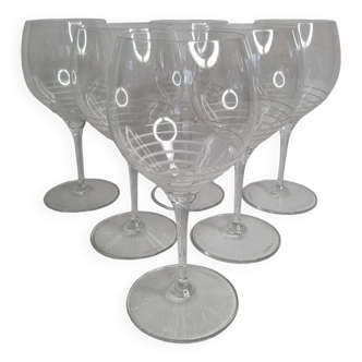 Villeroy and Boch crystal wine glasses, 23 cm