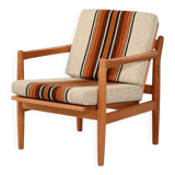 Norwegian pine armchair by Harry Moen