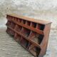 Antique grocery cabinet shop cabinet pine compartment unit 230 cm