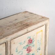 Antique buffet painted in pine wood – China, circa 1930