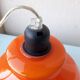 Suspension orange en opaline