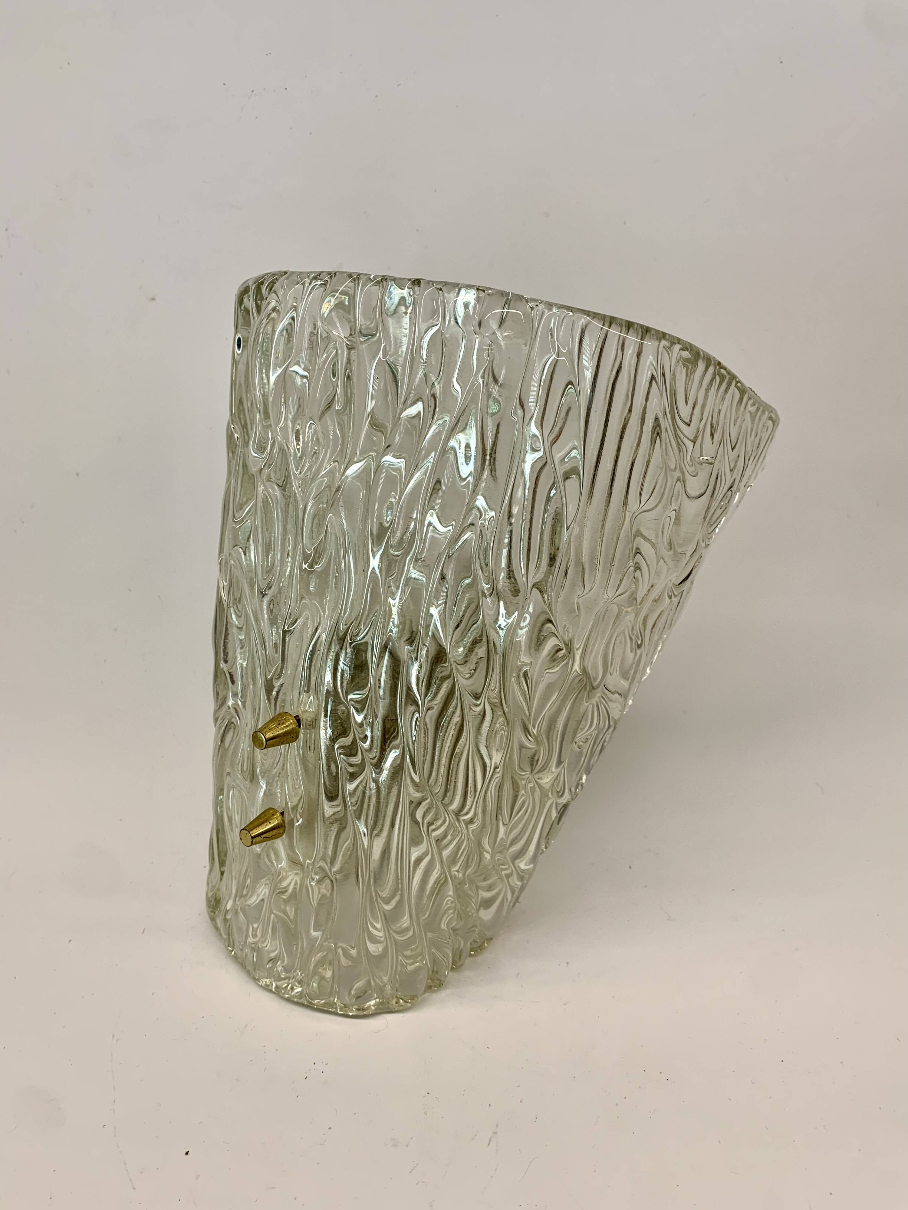 Wall lamp by J. T. Kalmar, Austria 1950s