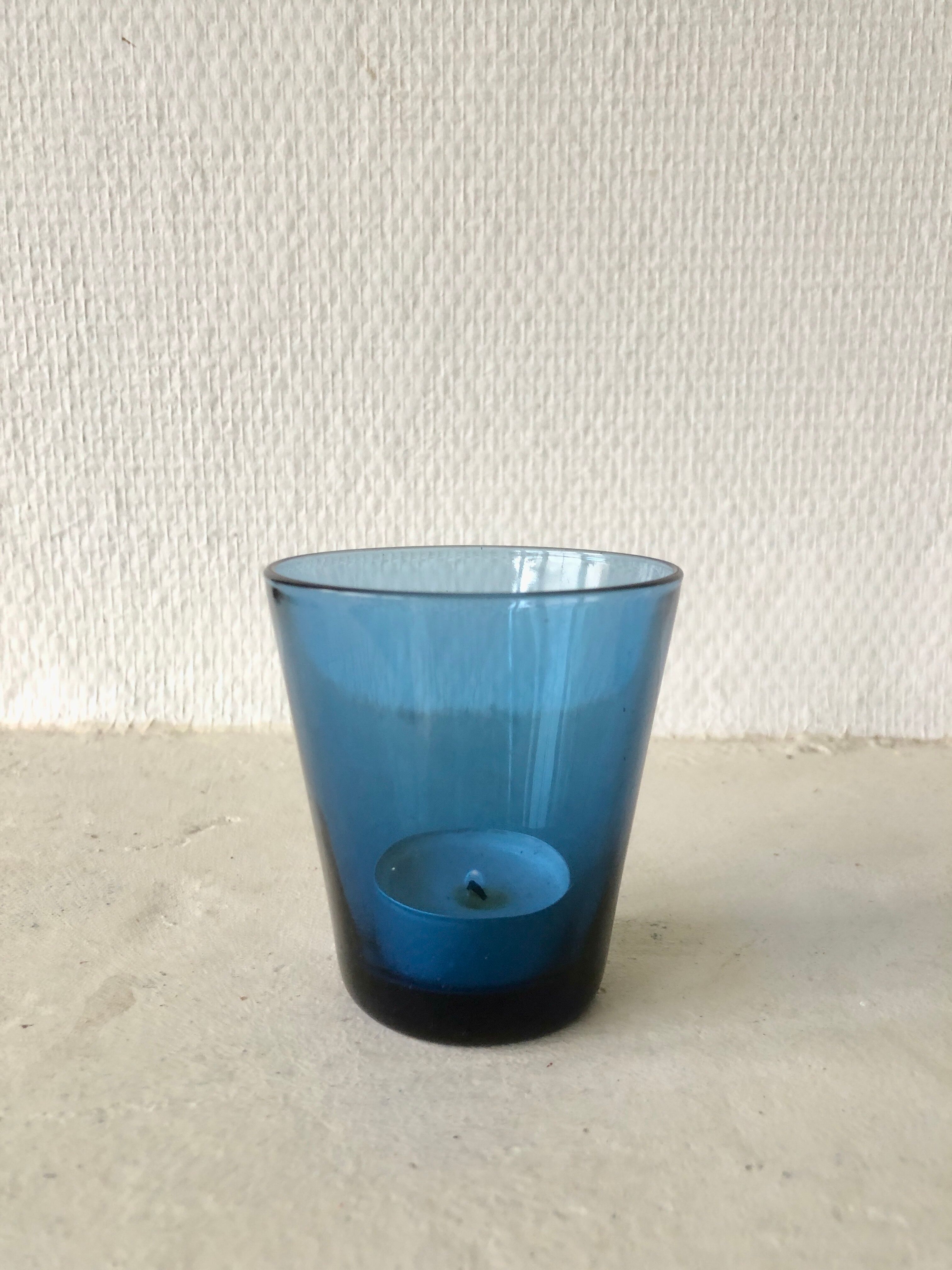 Verres Vereco bleus