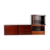 4D modular furniture by Molteni, vintage design by A. Mangiarotti, 1970s.