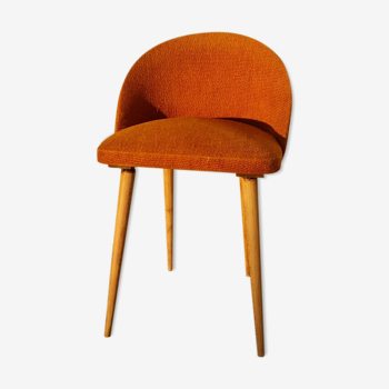 Cocktail armchair orange