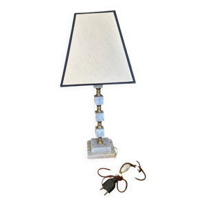 lampe en marbre et laiton