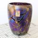 Rare Joska vase, Art Nouveau style, iridescent blown glass, Germany 1990
