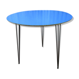 Table round blue imexcotra formica 1950