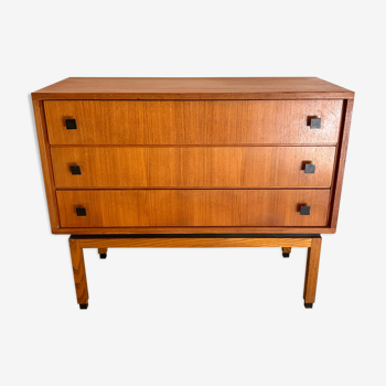 Vintage teak chest of drawers MDK Belgium