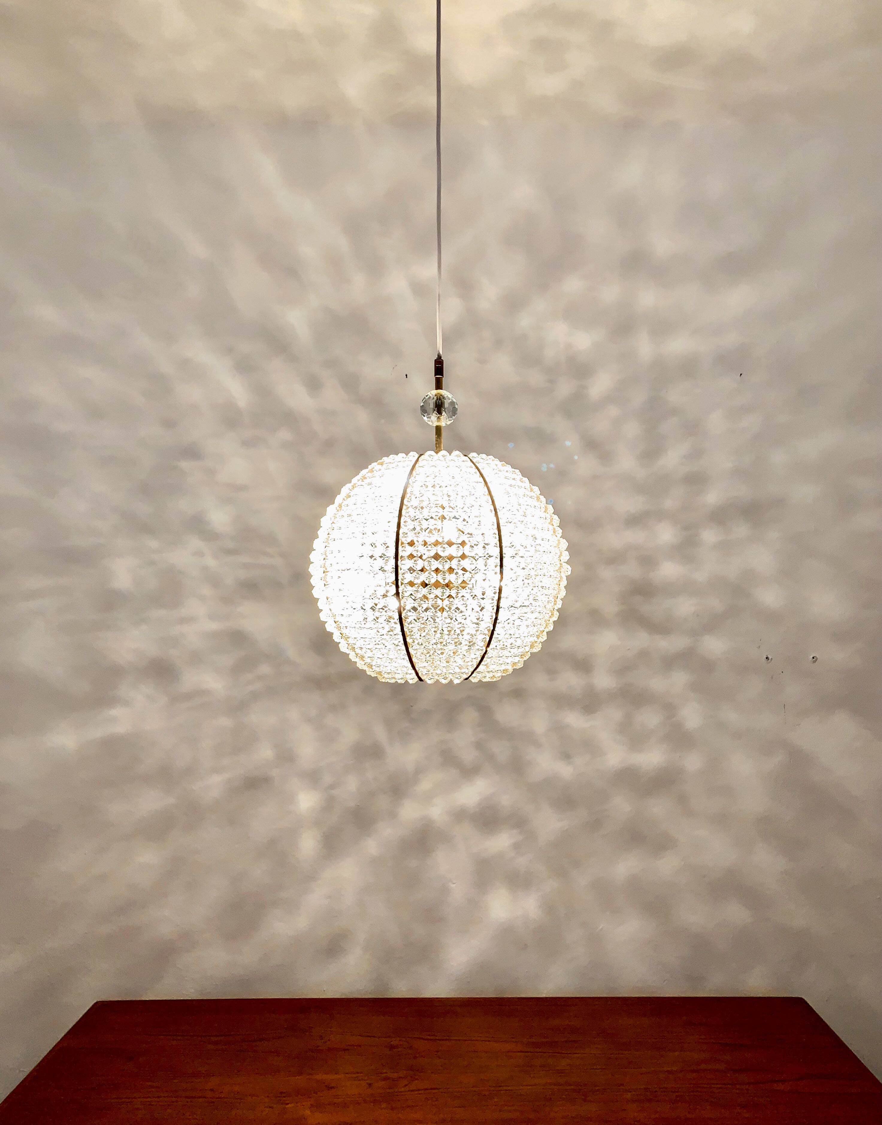 Large Acrylic Ball Pendant Lamp
