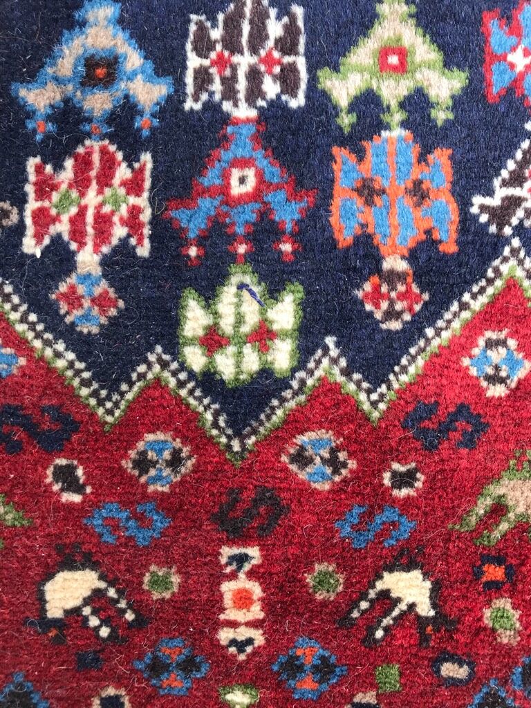 Abadeh Persian rug  105 x 144 cm