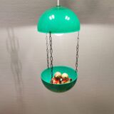Danish designed lamp/herb pot for hanging in e.g. the window.