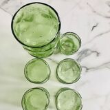 Vintage carafe and glasses