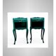 Pair of antique bedside tables