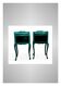 Pair of antique bedside tables
