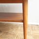 Table en teck blond des années 1960