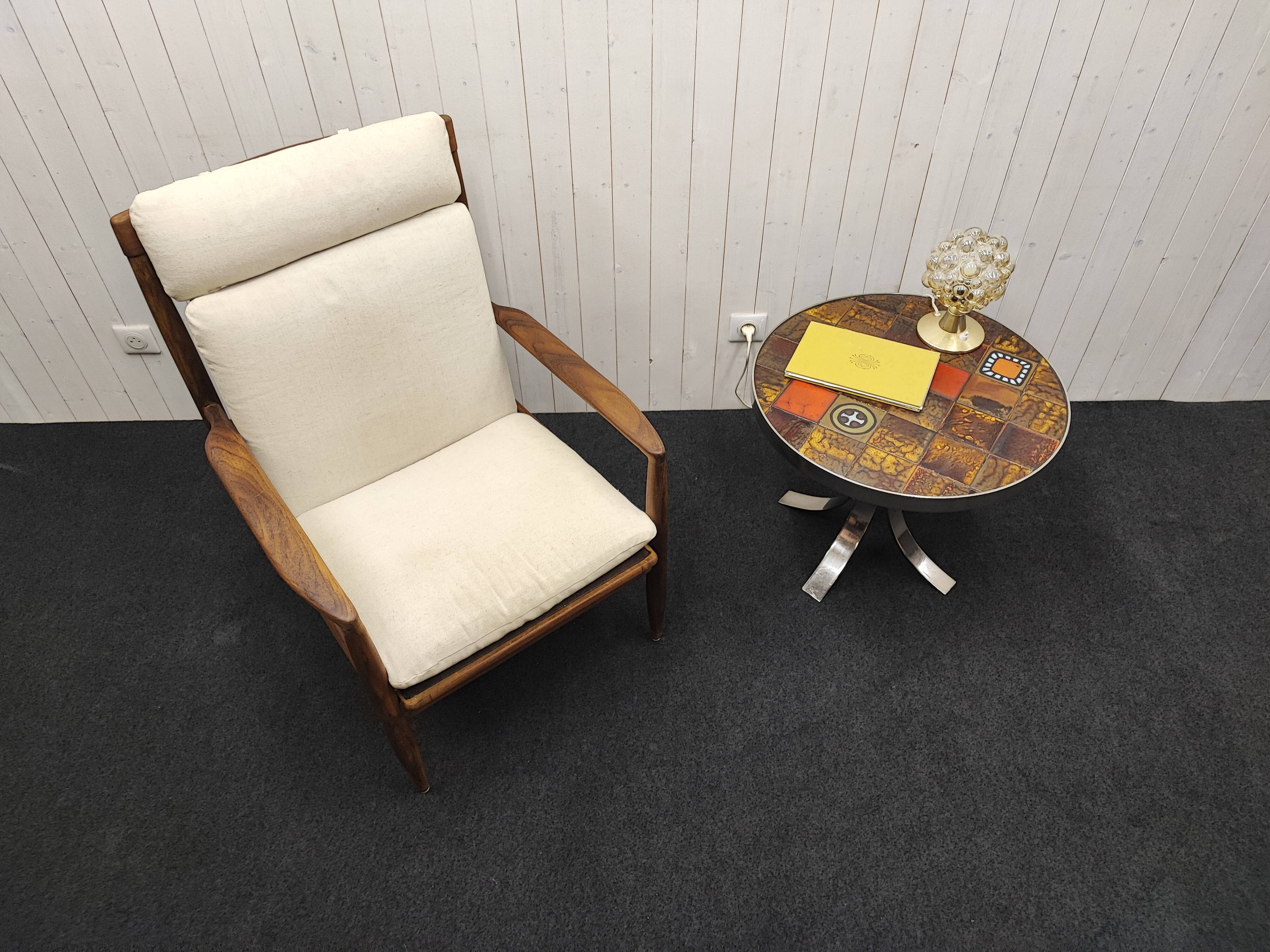 Scandinavian armchair by Grete Jalk