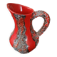 Pichet vintage "west germany pottery fat lava red"