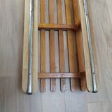 Vintage wooden sledge la hutte