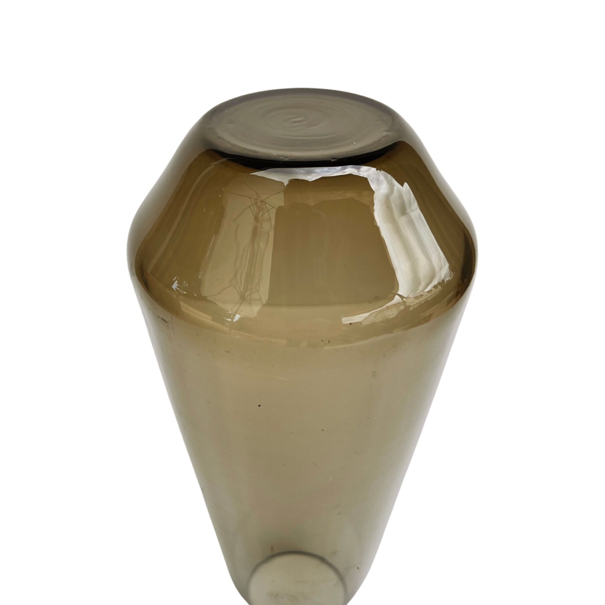 Tourmaline vase by Wilhelm Wagenfeld, WMF, Germany, 1960s