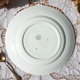 Ancien plat Luneville Poitou