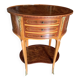Small coffee table in marquetry.