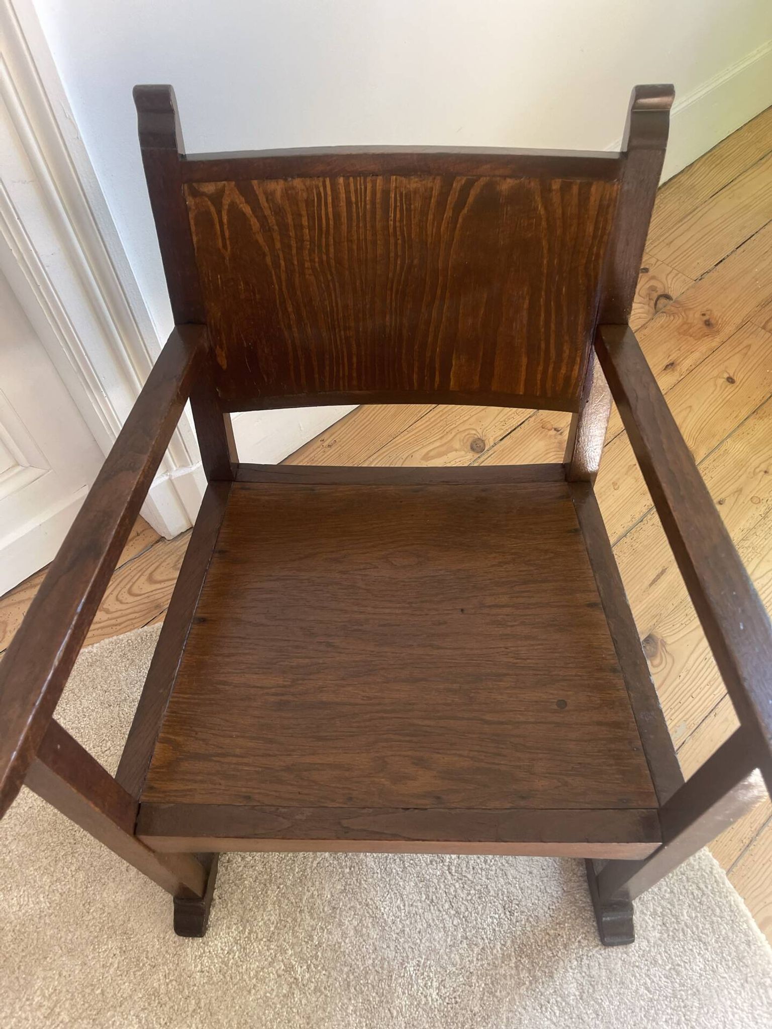 Fauteuils art déco  en bois
