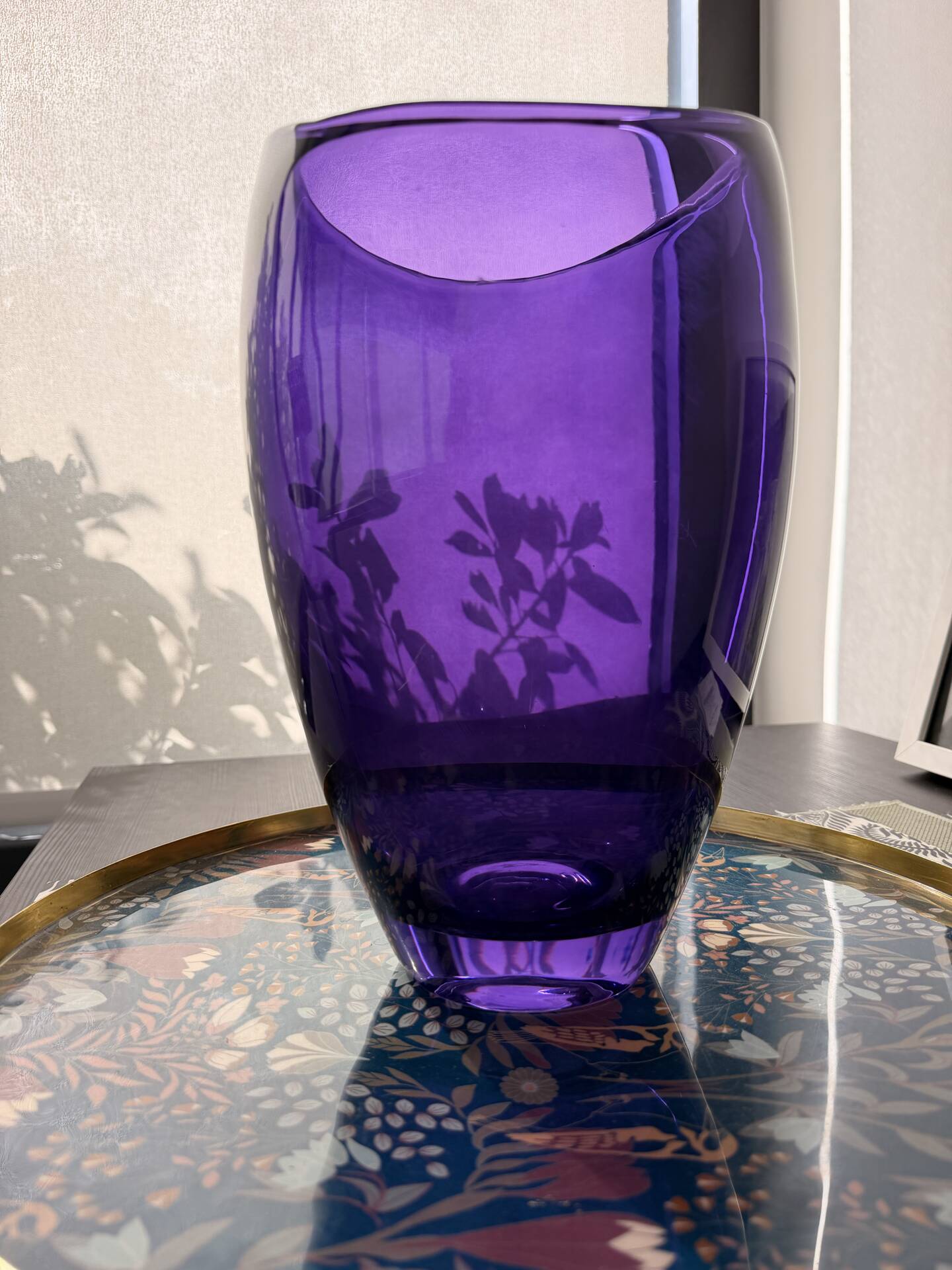 Vase en verre