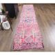 Vintage Turkish Oushak Handmade Runner 86x406 cm