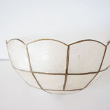 Mother-of-pearl shell shape wall lamp