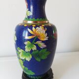Vase cloisonné Chinois