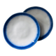 Pair of gradient blue plates