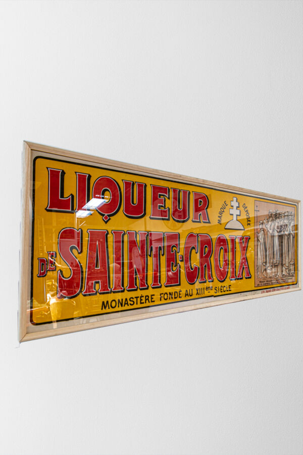 Affiche liqueur Ste croix